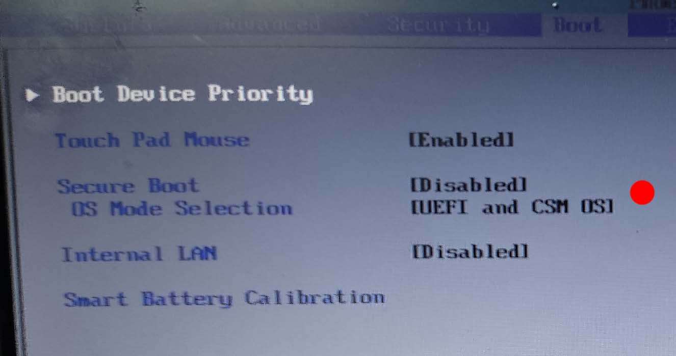 BIOS Secure Boot