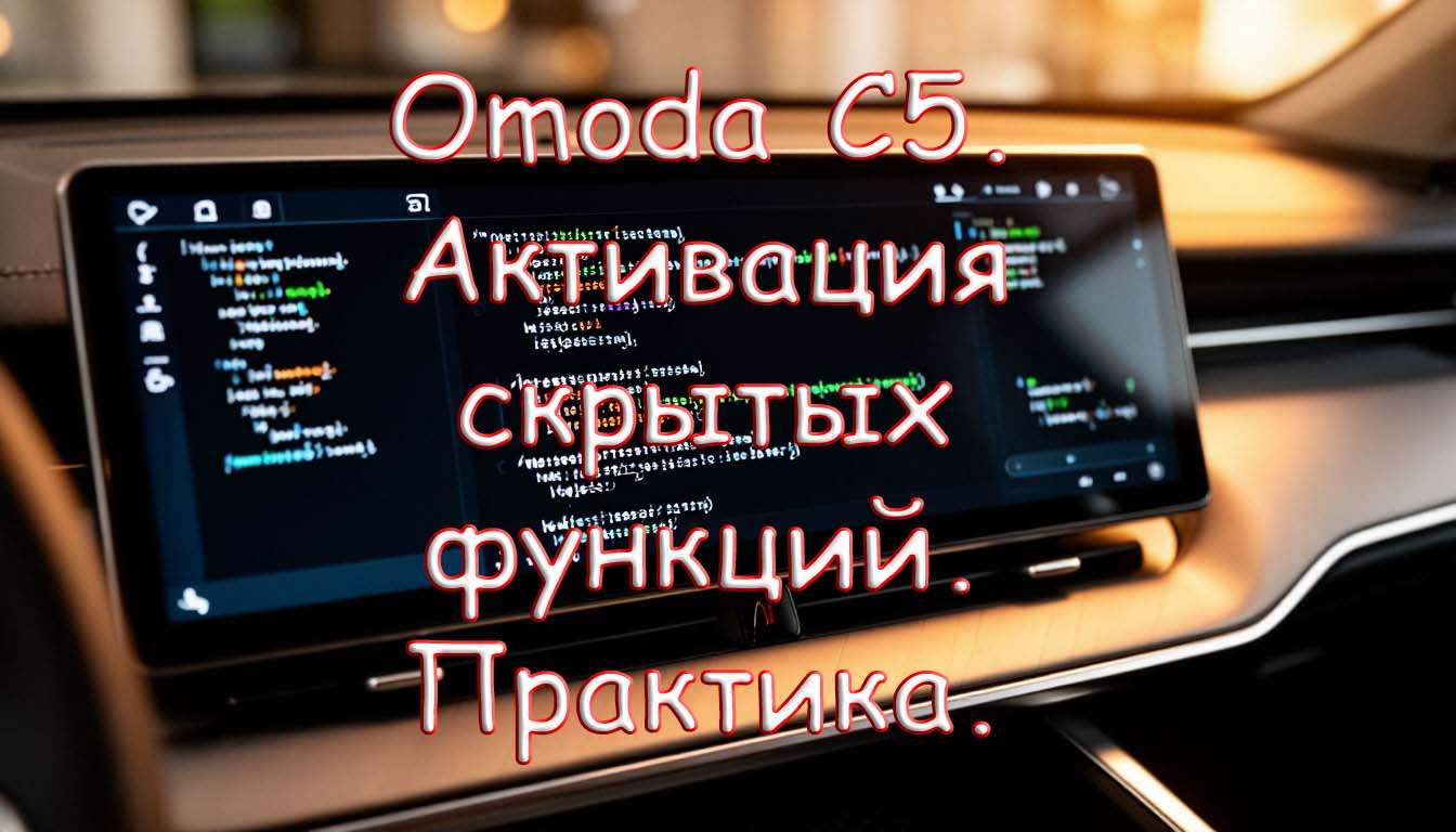 Активация скрытых функций Omoda C5.